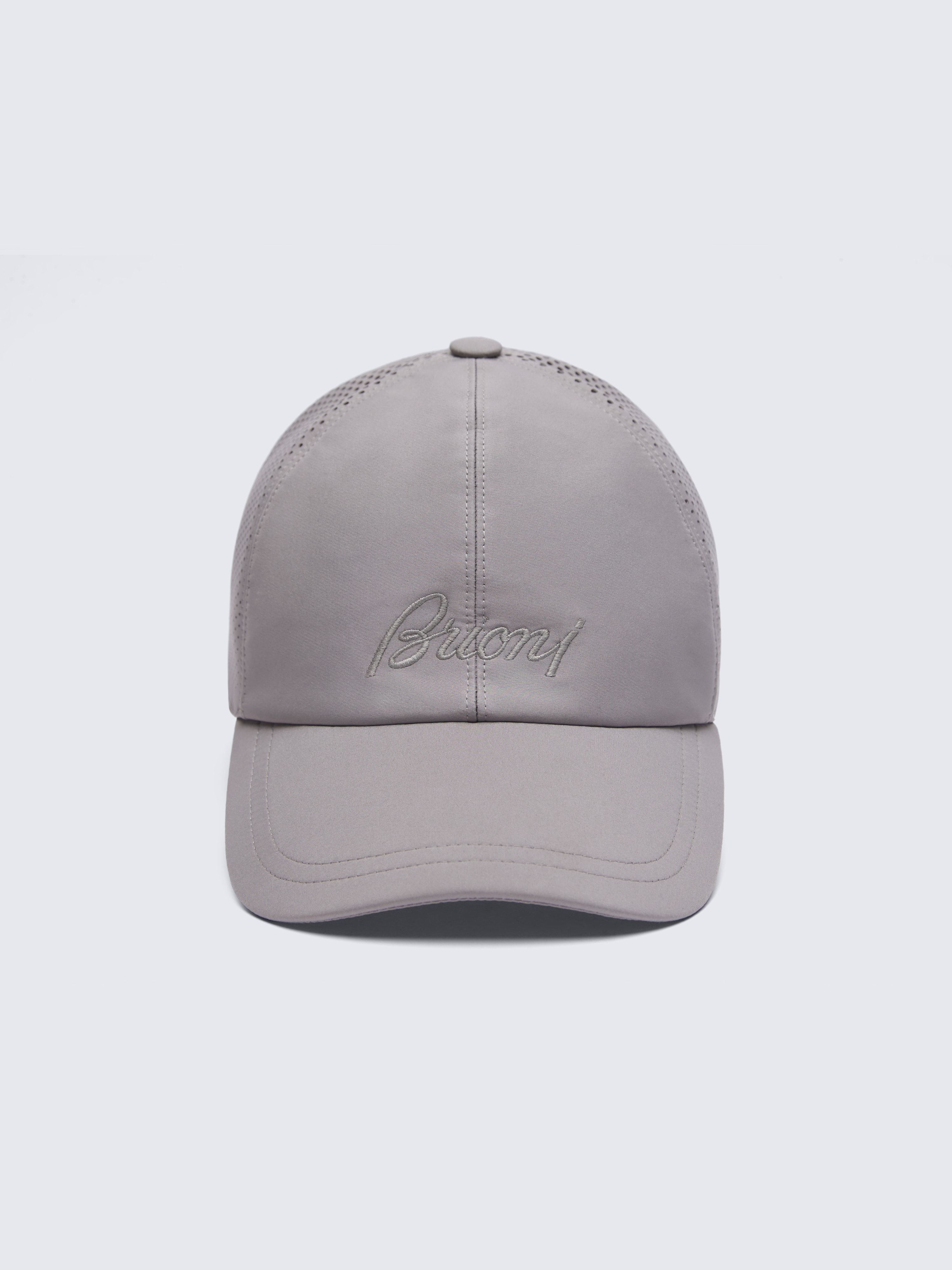 go toGrey perforated Performa baseball hat