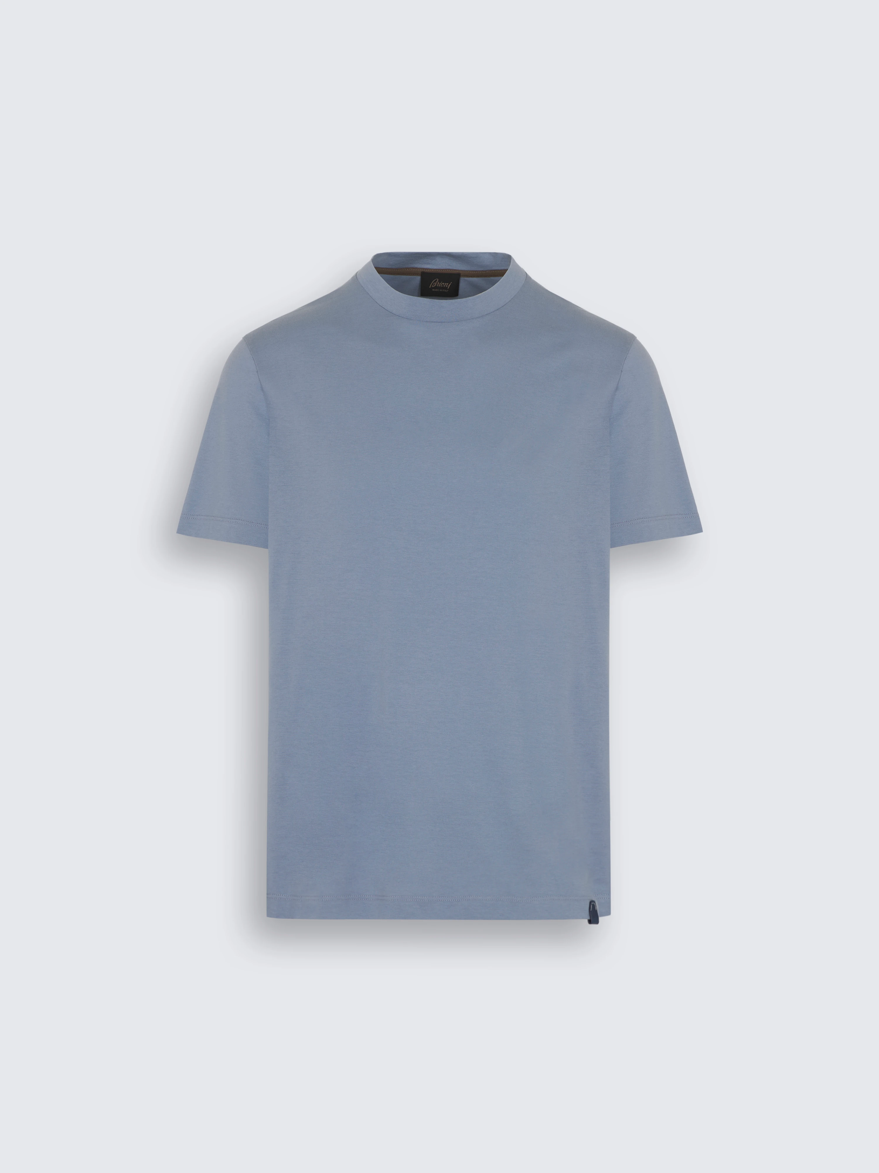 Light blue cotton T-shirt