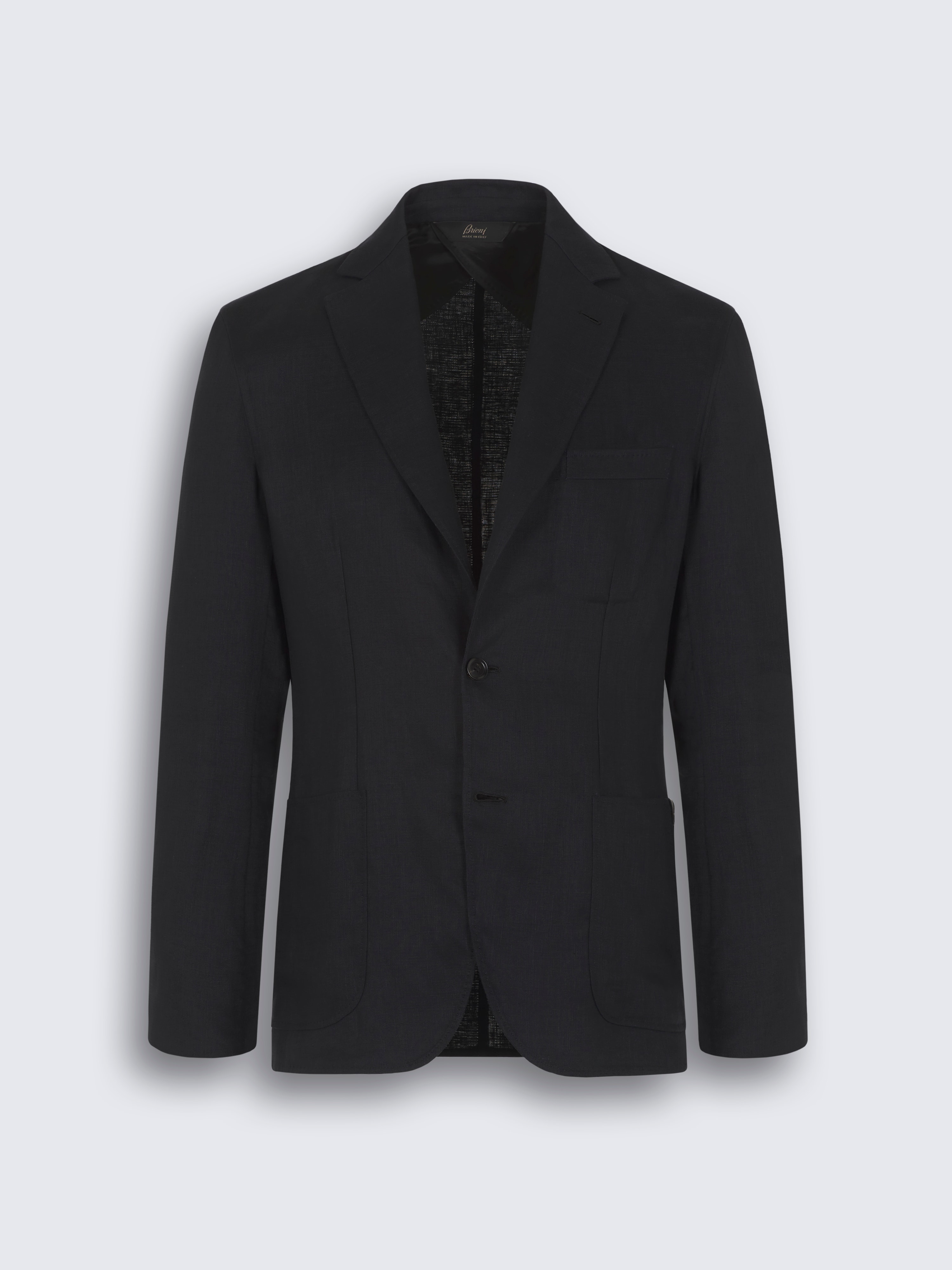 go toBlazer Soffio en tissu double de lin et coton noir