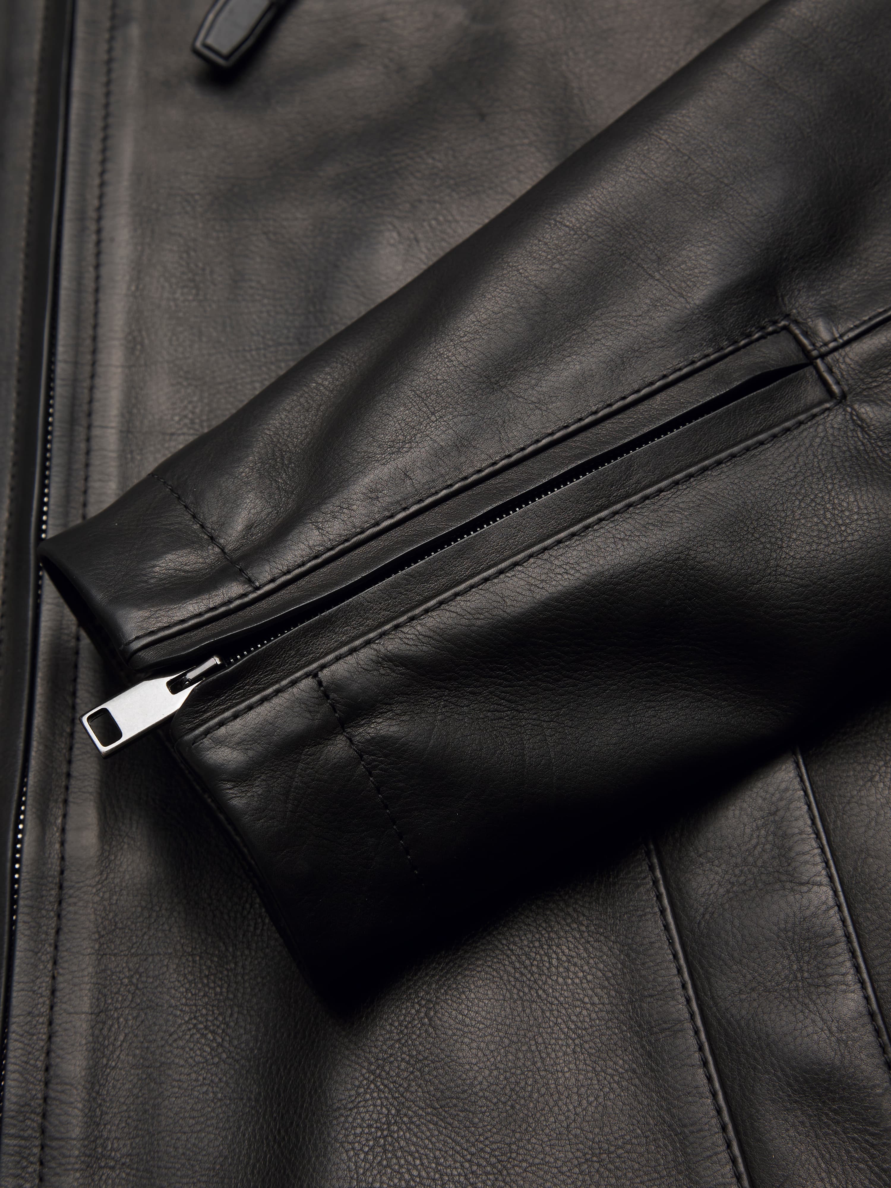 Urban Classics BIG U COLLEGE - Giubbotto Bomber - Black Palewhite/nero - Foto 2