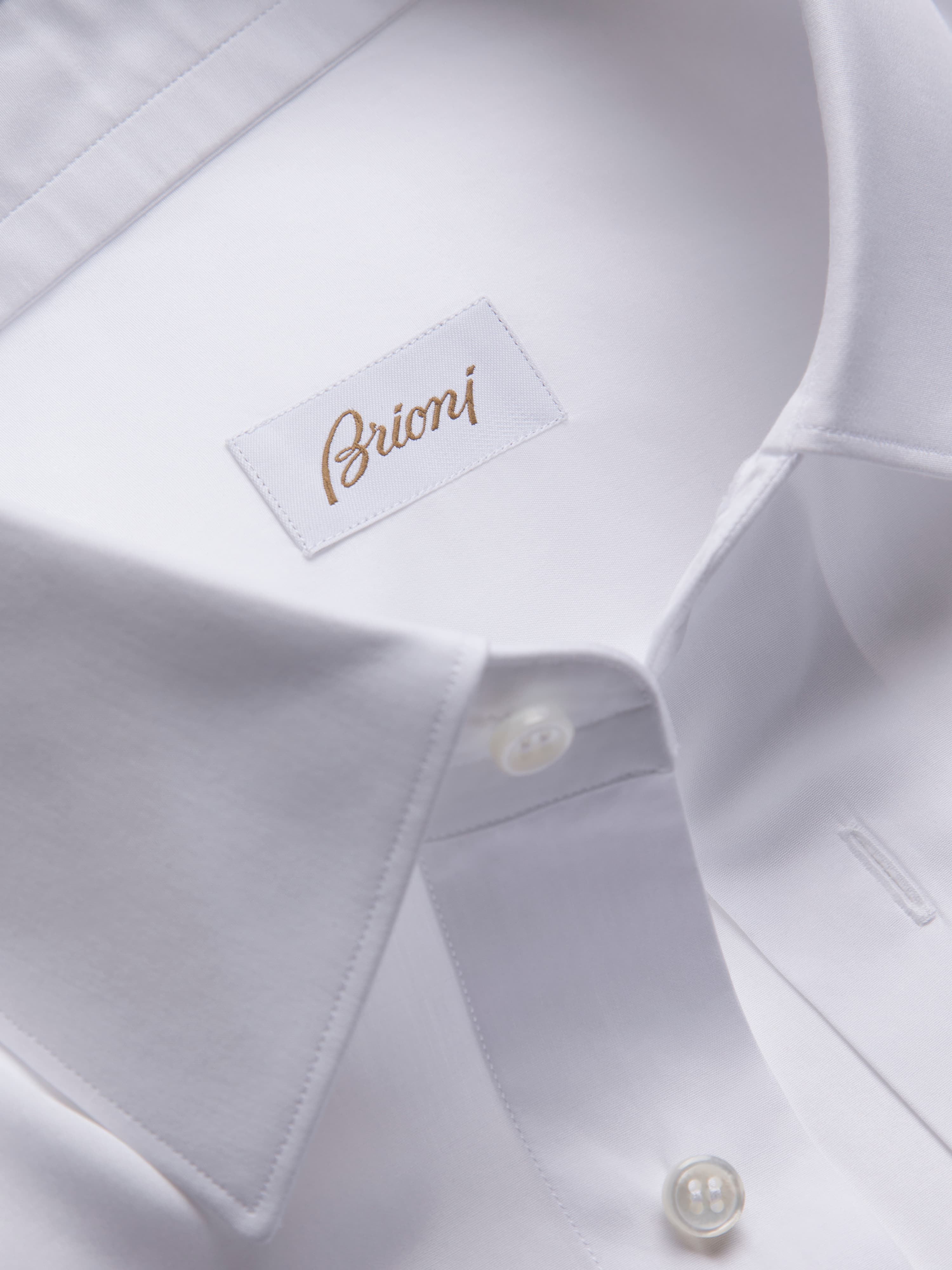 Essential white cotton formal shirt Essential white cotton formal shirt