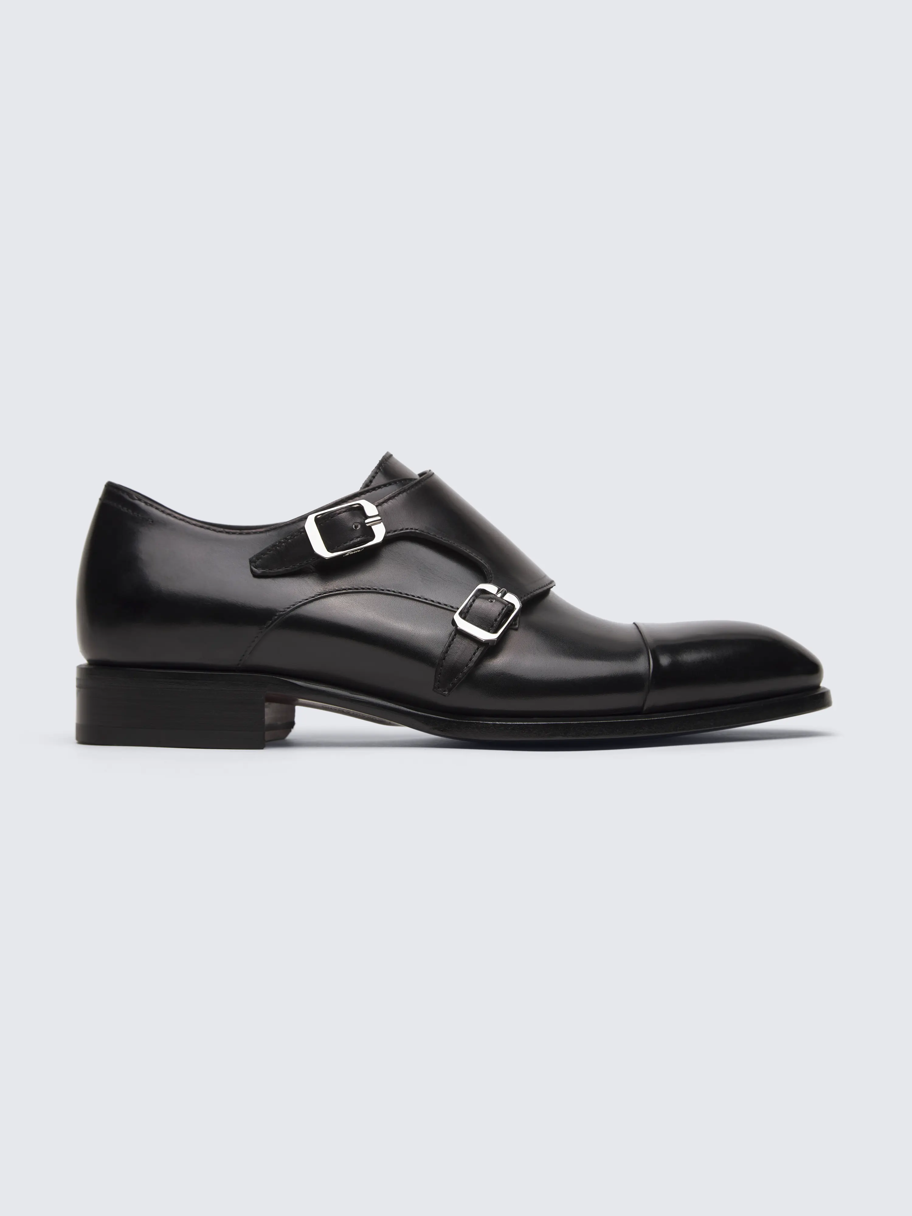 Triple Monk Black Monk Straps Double Monk Boots Mens Mens Footwear