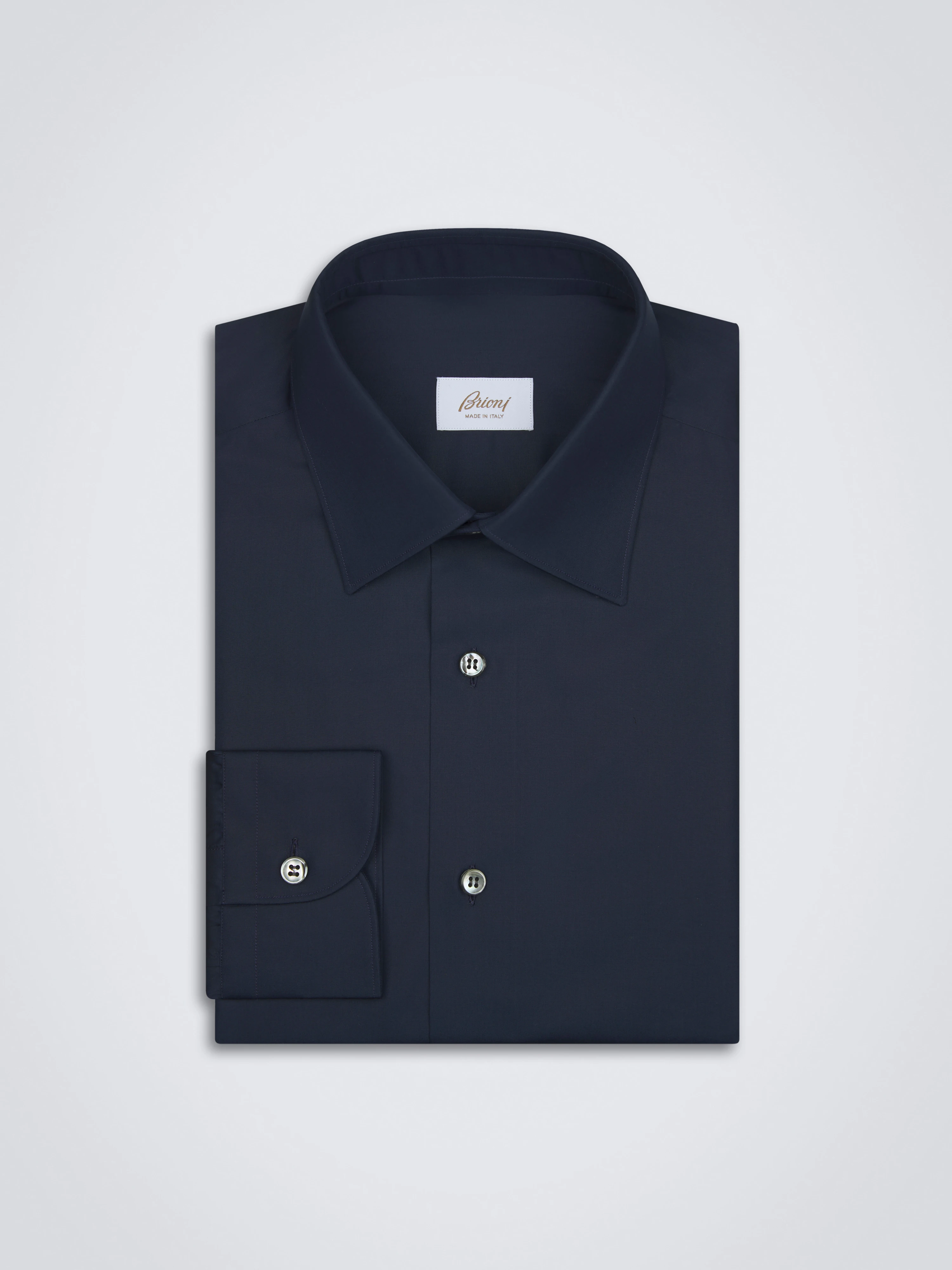 Navy blue cotton formal shirt Navy blue cotton formal shirt