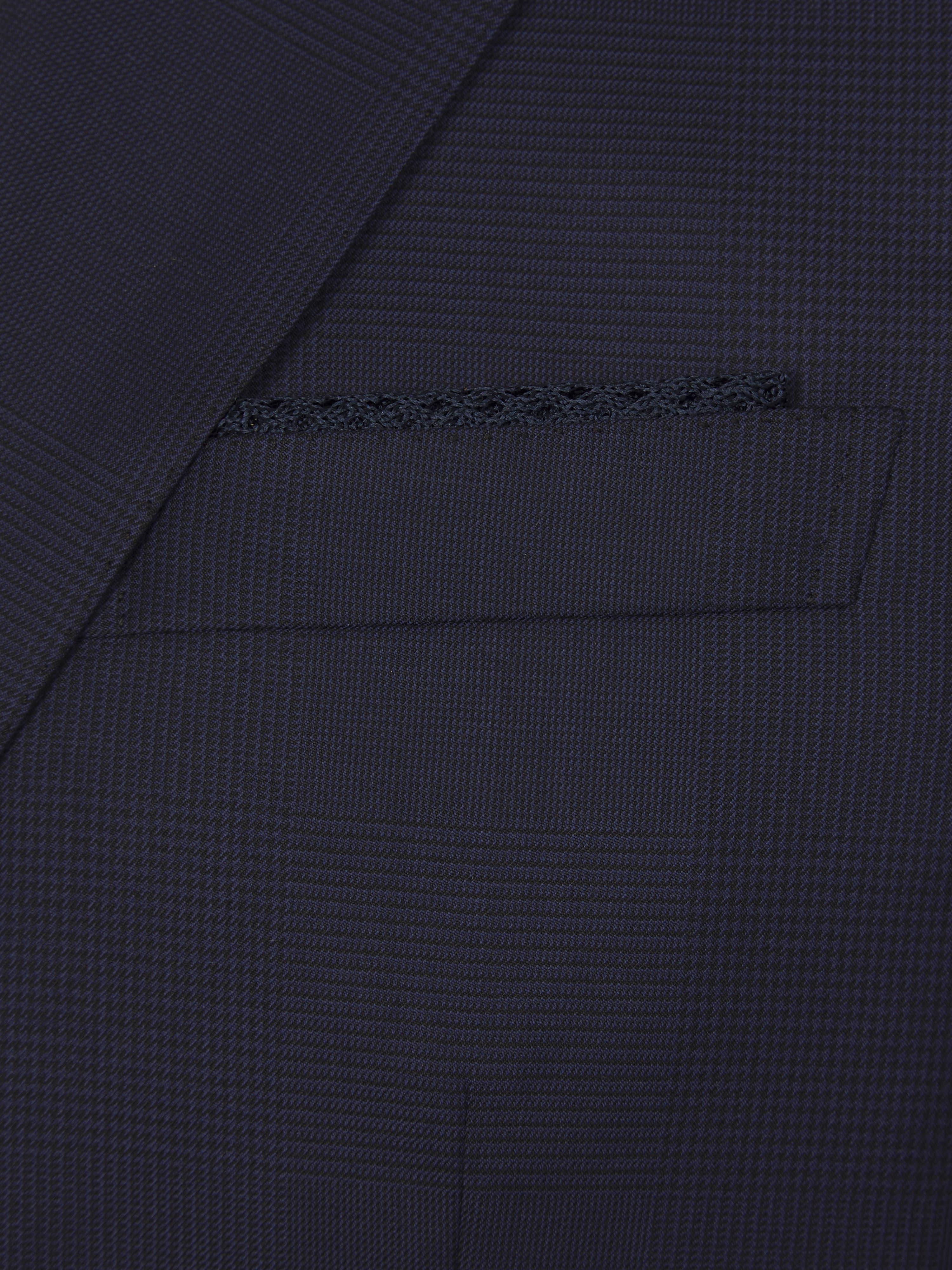 Pochette en soie pour Homme en Bleu Marine | Brunello Cucinelli Pochette en soie pour Homme en Bleu Marine | Brunello Cucinelli