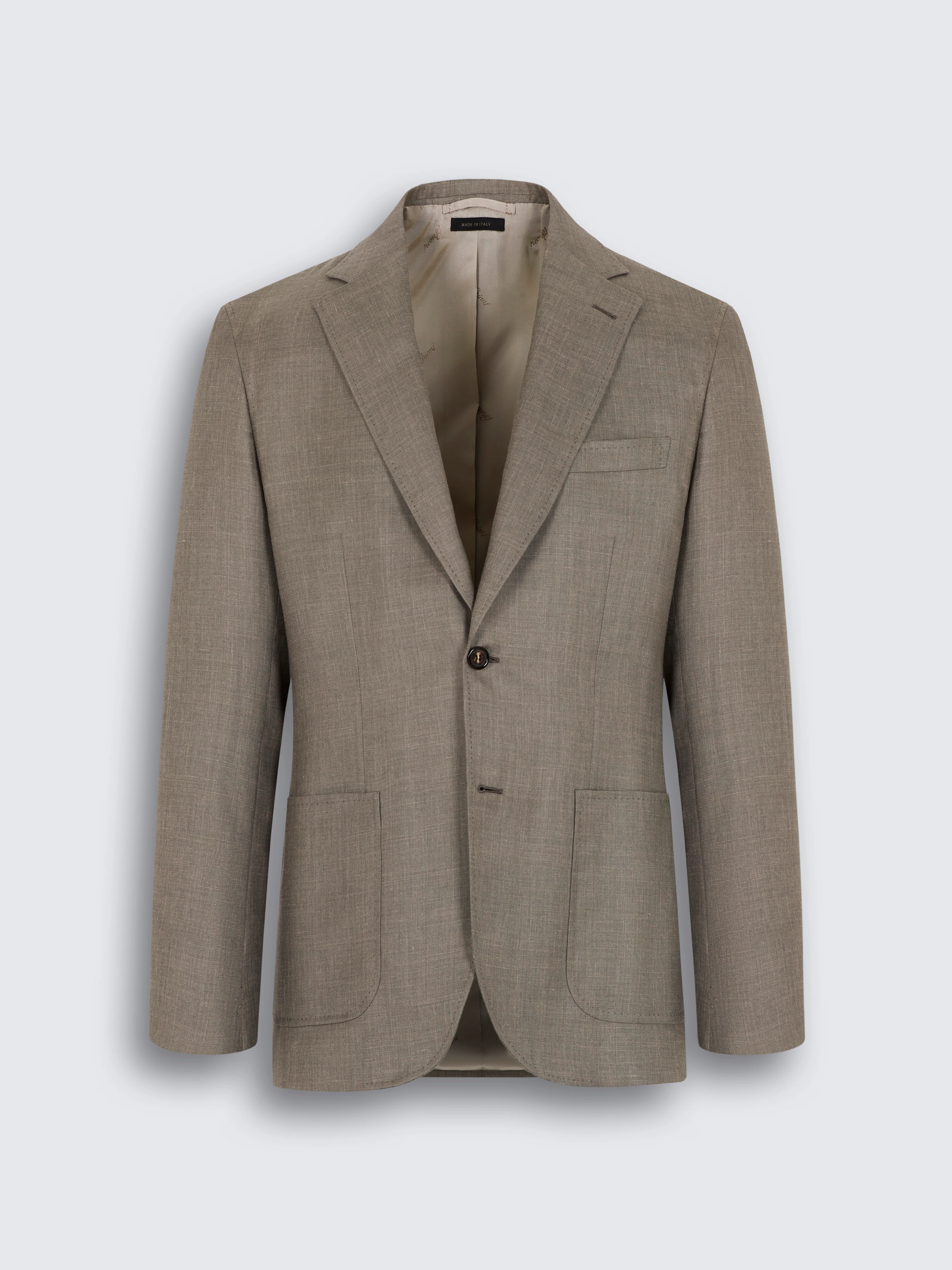 go toZefiro 토페 실크 캐시미어 린넨 소피오 블레이저