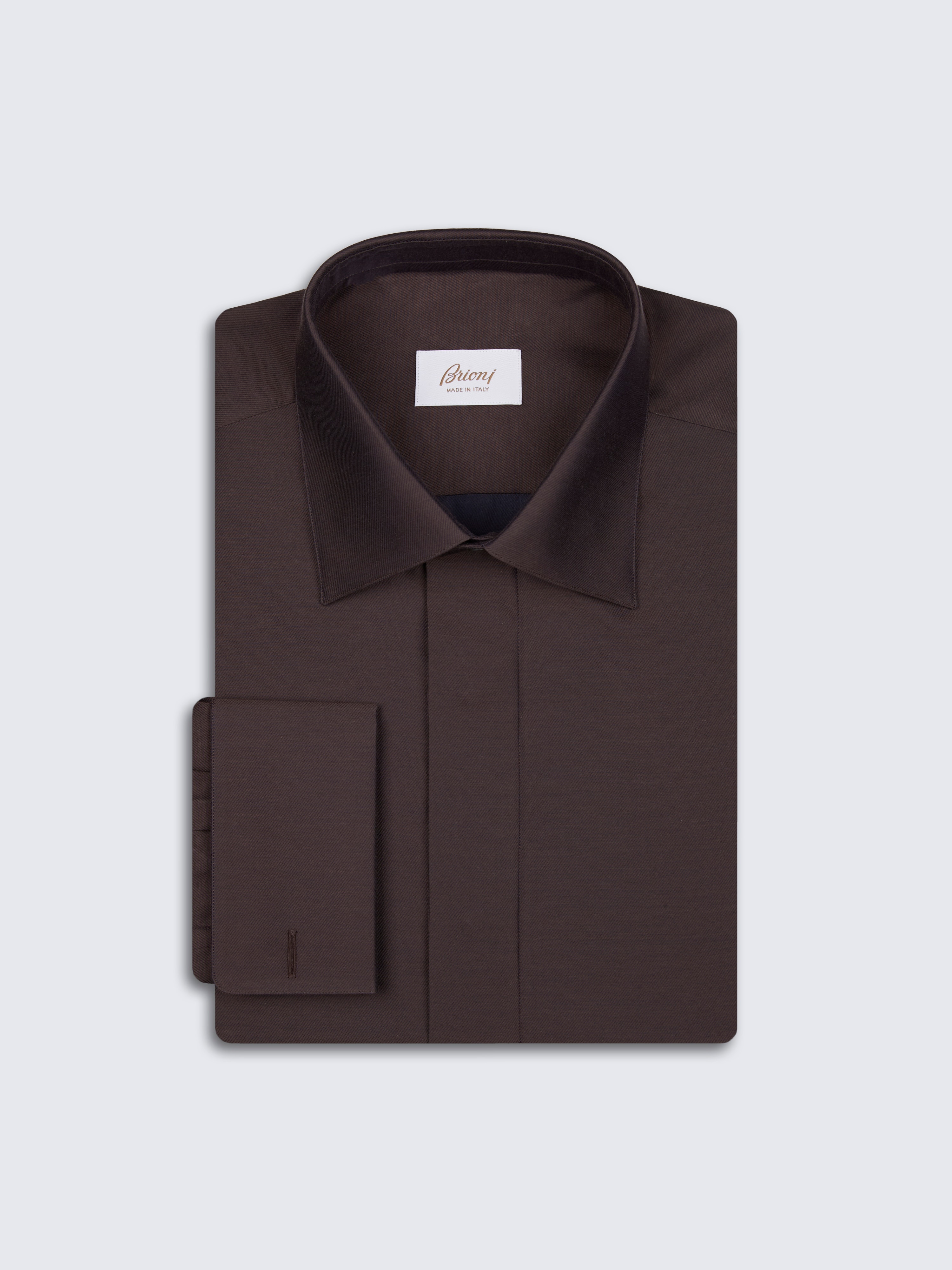 black and brown dress shirt Tayion Collection Mens Slim fit Dress Shirt Medium 15-15.5 32-33 Brown Check