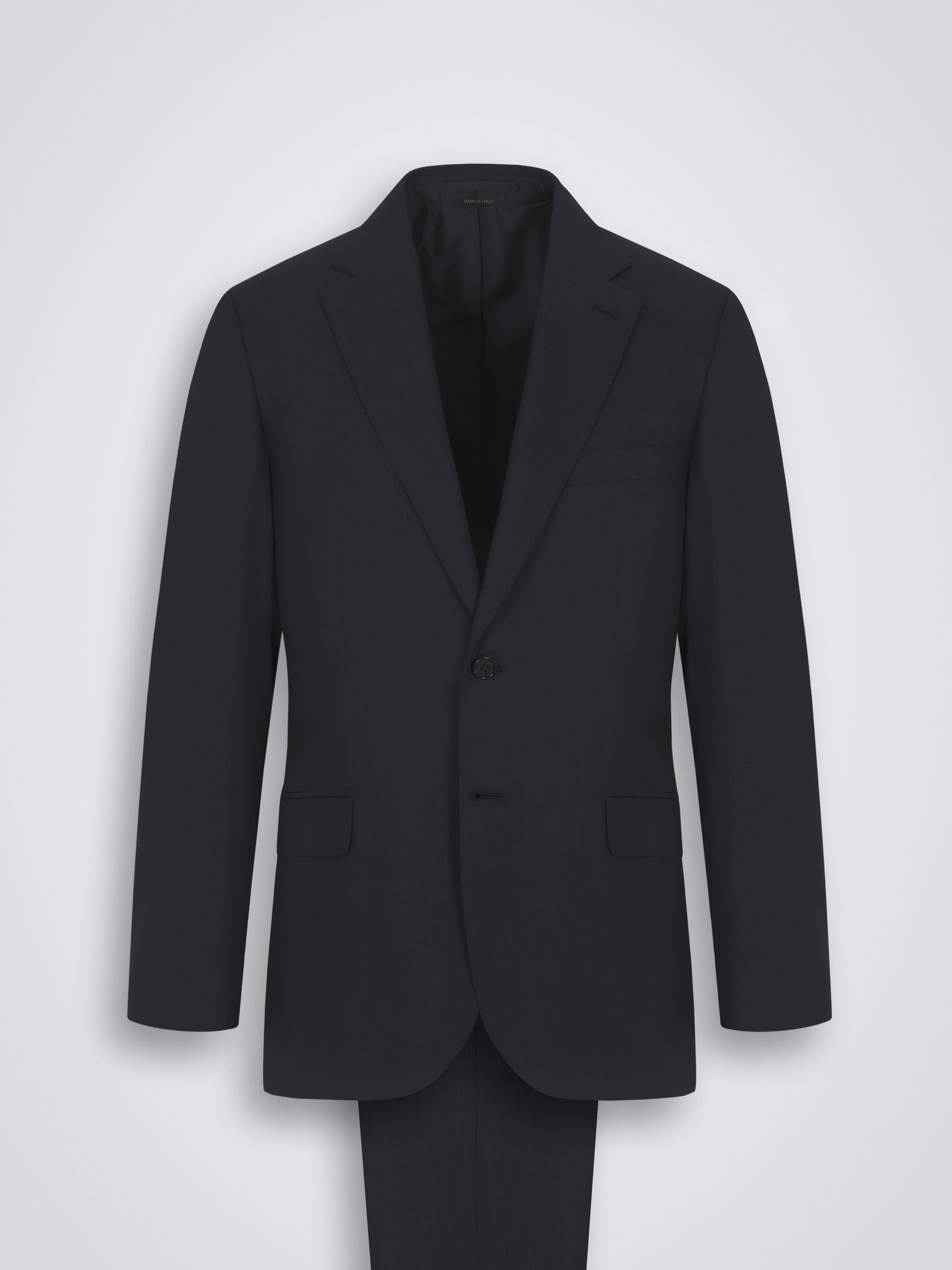 Boys Pinstripe Suit Set with Matching Tie - Navy Blue - Little Things Mean a Lot Boys Pinstripe Suit Set with Matching Tie - Navy Blue - Little Things Mean a Lot